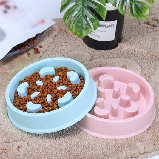 Pet Bowl Anti Choking Slow Feeding