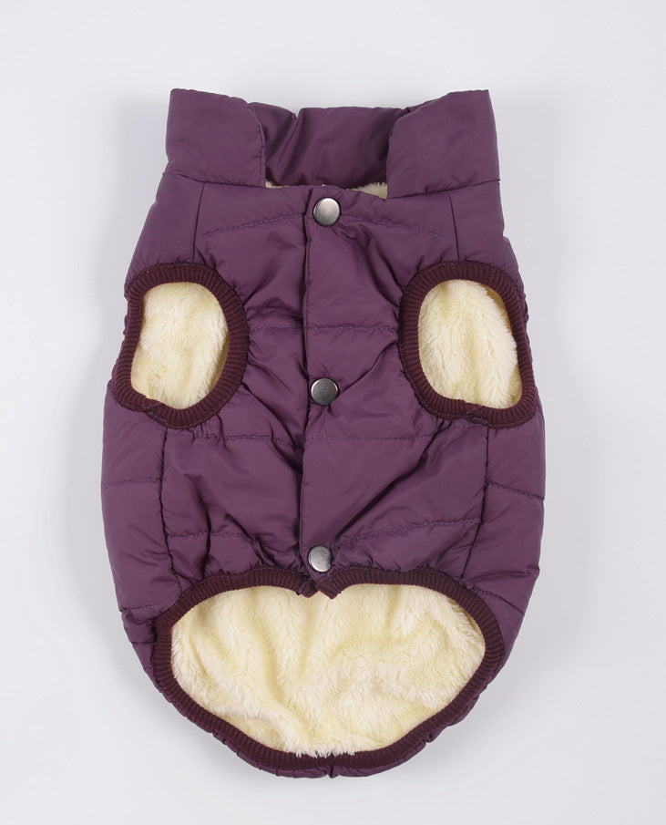 Pet clothing warm & waterproof